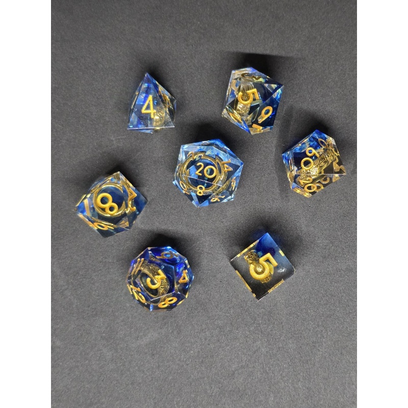 The Ring Blau Premium Würfelset by *startakus*