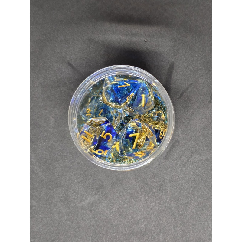 The Ring Blau Premium Würfelset by *startakus*