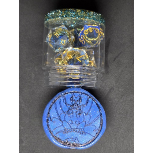 The Ring Blau Premium Würfelset by *startakus*