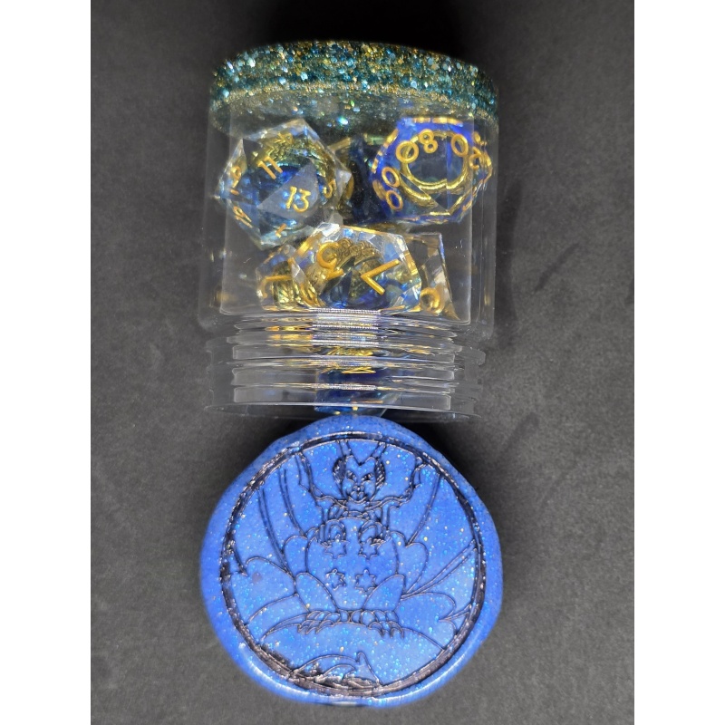 The Ring Blau Premium Würfelset by *startakus*