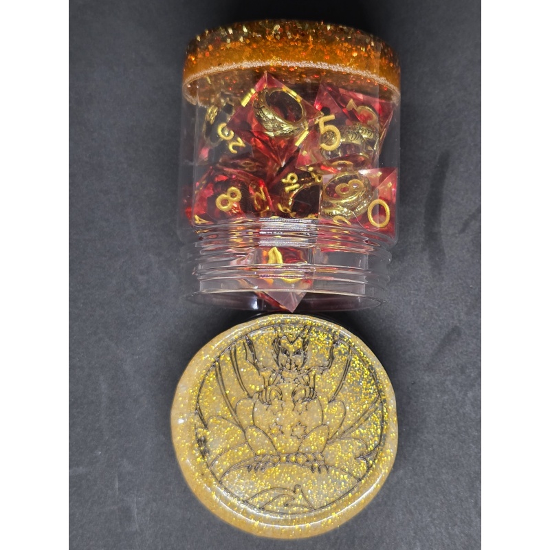 The Ring Rot Premium Würfelset by *startakus*