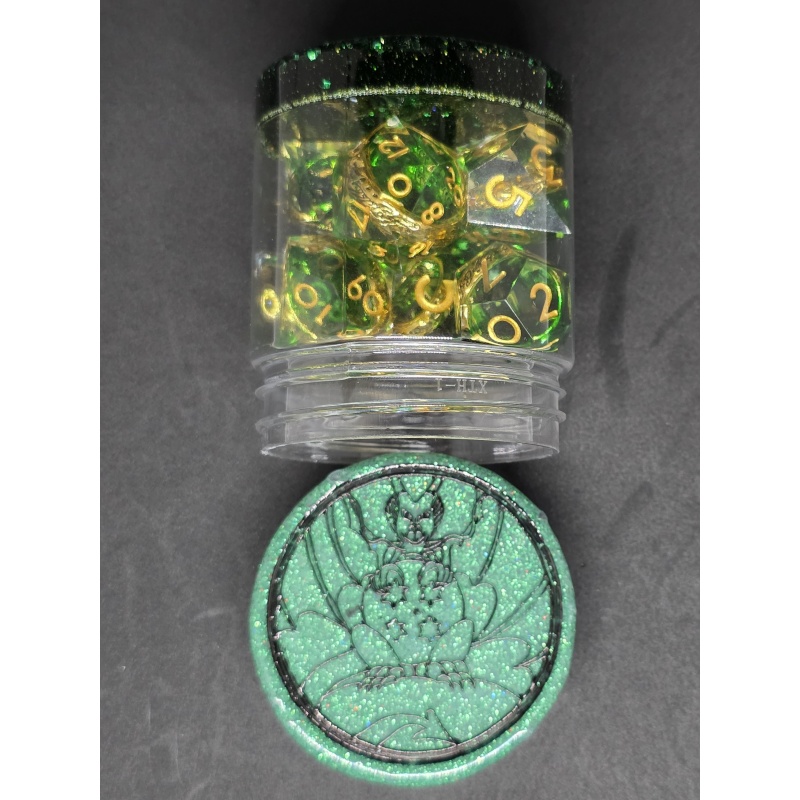 The Ring Grün Premium Würfelset by *startakus*