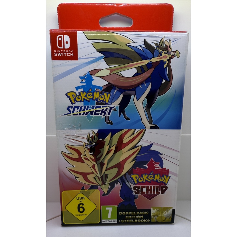 Pokémon Schwert & Schild - Doppelback Edition + Steelbook